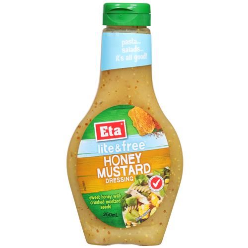 Eta Lite & Free Mustard Dressing 250ml