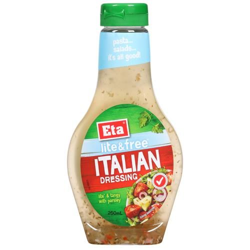 Eta Lite & Free Italian Dressing 250ml