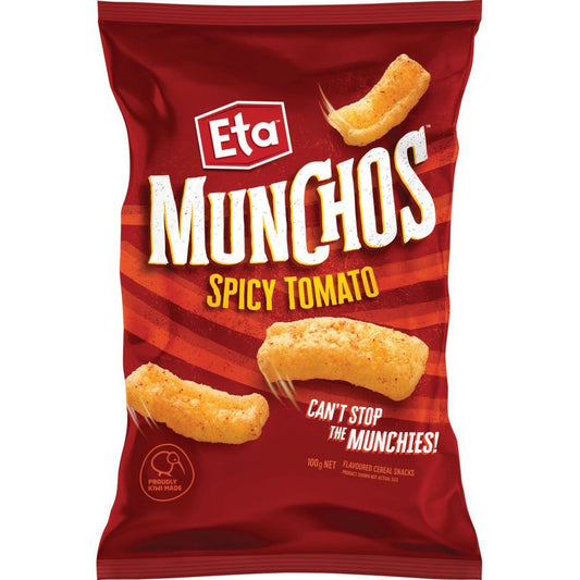 Eta Munchos Spicy Tomato 100g