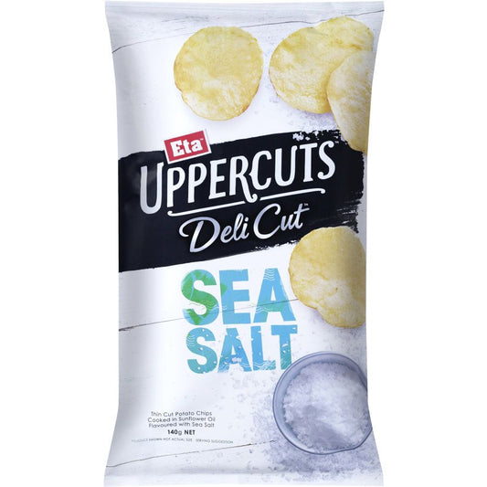 Eta Upper Cuts Chips Sea Salt 140g