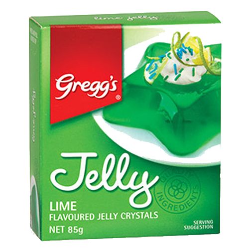 Greggs Jelly Crystals Lime 85g