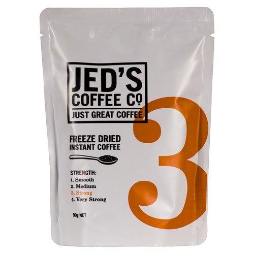 Jed’s instant coffee refill pouch #3 strong 90g
