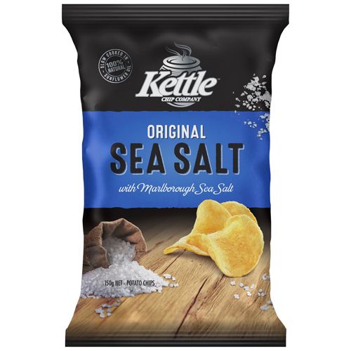 Kettle Chip Company Original Sea Salt 150g