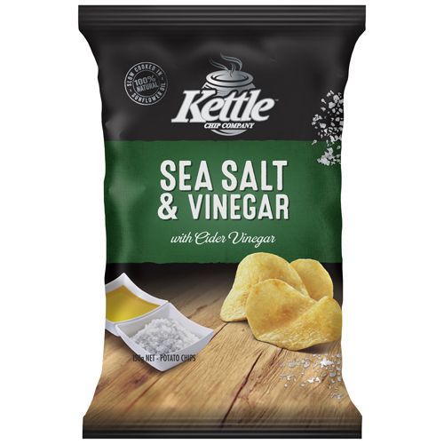 Kettle Chip Company Sea Salt & Vinegar 150g