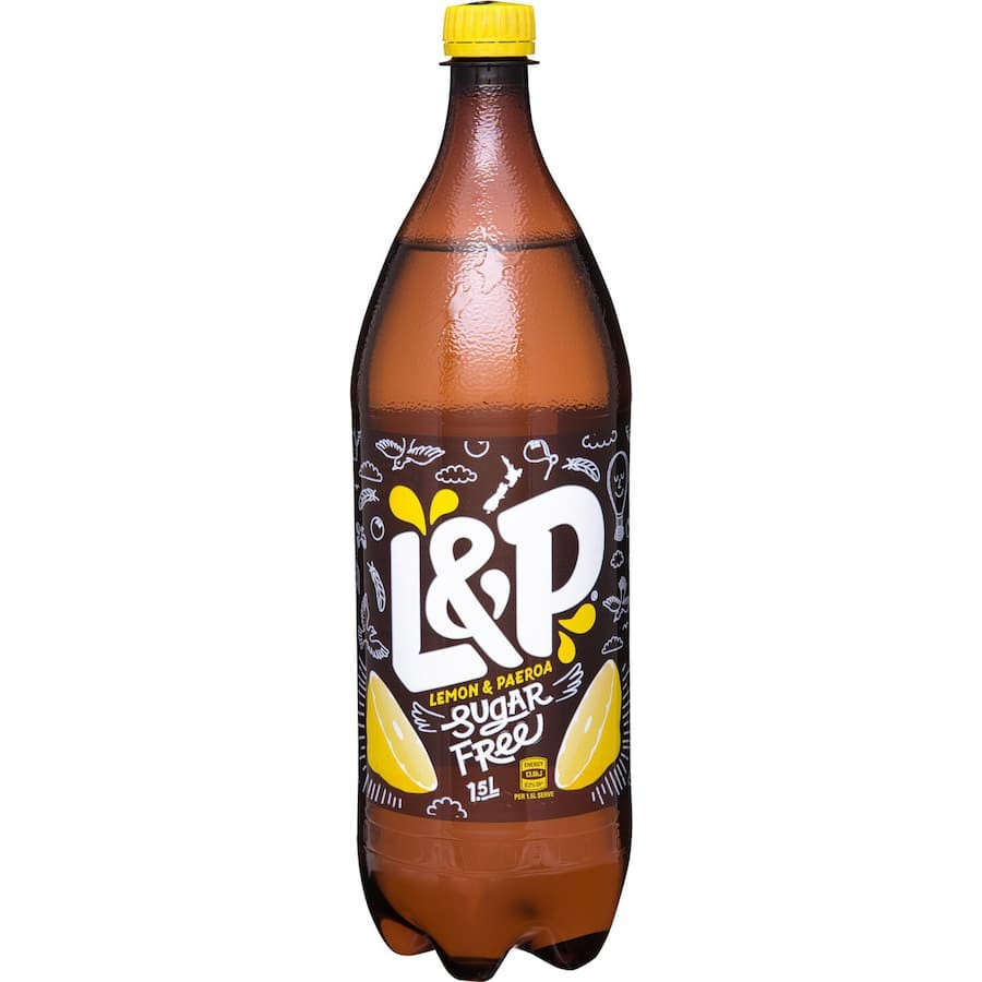 Lemon & Paeroa Sugar Free 1.5L
