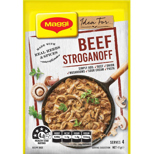 Maggi Recipe Base Beef Stroganoff 41g