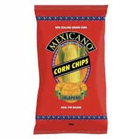 Mexicano Corn Chips Jalapeno 300g