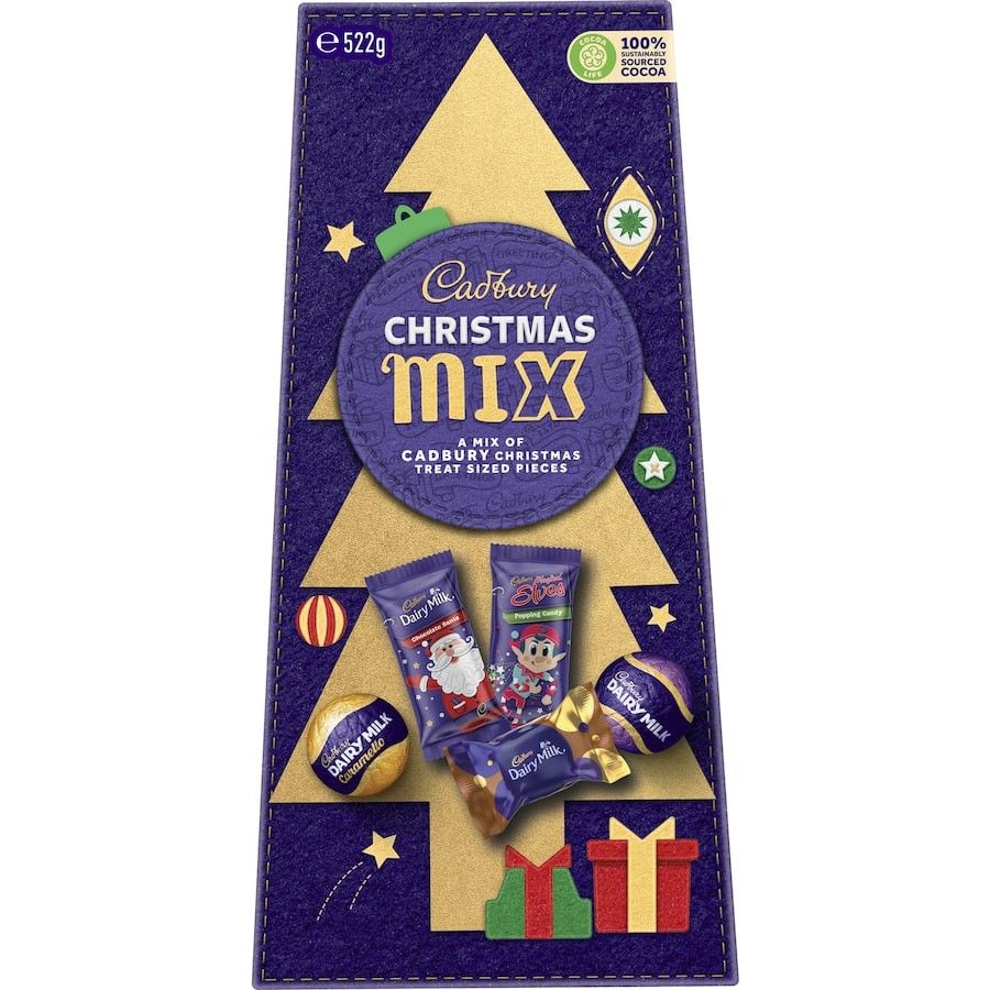 Cadbury Christmas Mix Gift Box 522g
