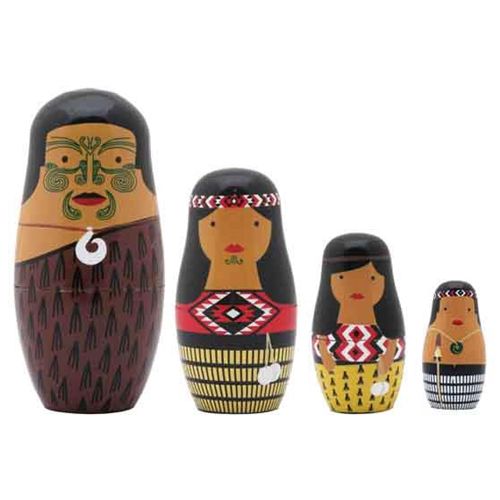 Nesting Dolls Maori Whanau