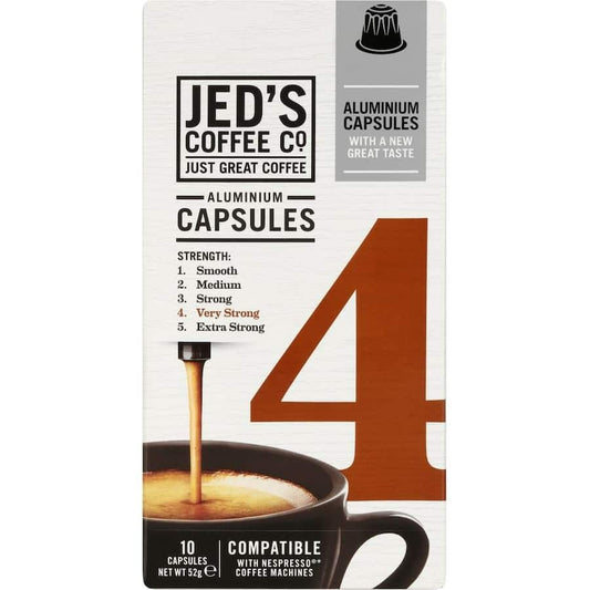 Jeds Coffee Capsules No 4