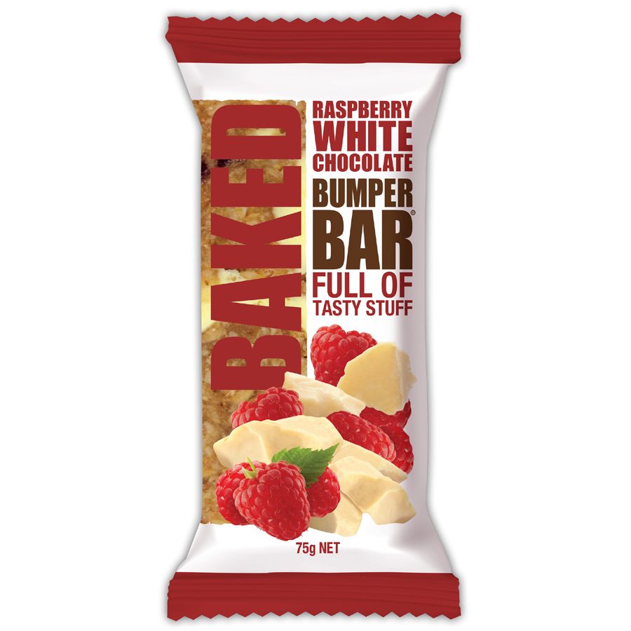 Bumper Bar Raspberry White Chocolate 75g