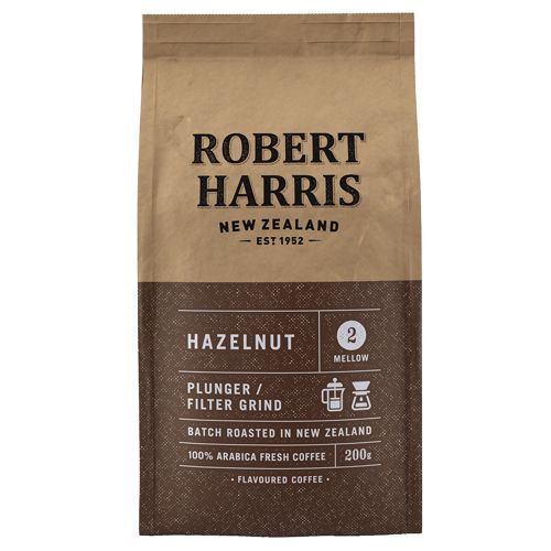 Robert Harris Hazelnut Plunger Filter Grind 200g