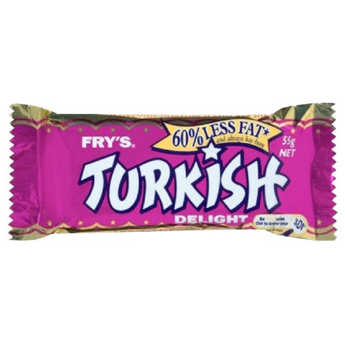 Cadbury Chocolate Bar Frys Turkish Delight 55g