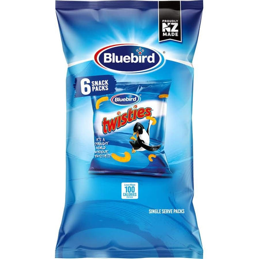 Bluebird Twisties 108g Multipack 6pk