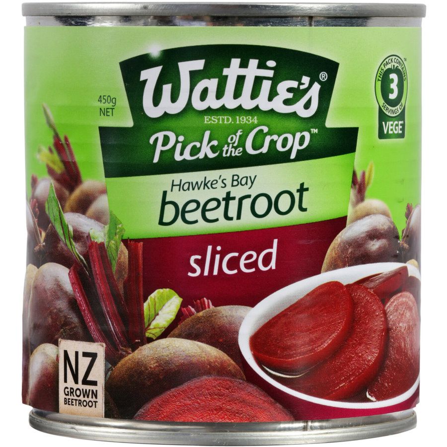 Watties Beetroot Sliced 450g