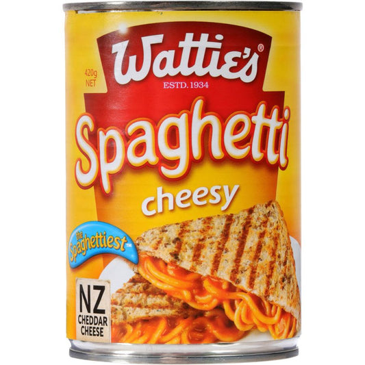 Wattie's Spaghetti Extra Ch 420g