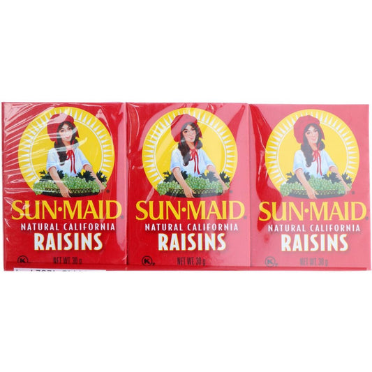 Sunmaid Raisins 30g 6 pack
