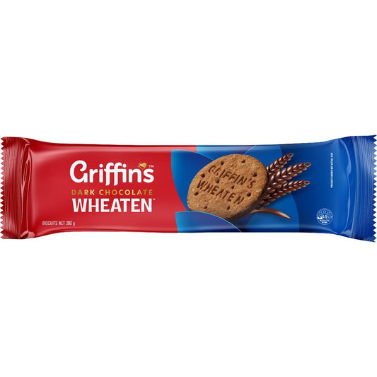 Griffins Dark Chocolate Wheaten 200g