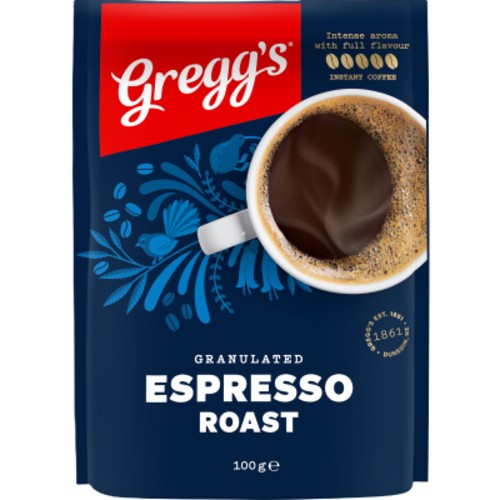 Gregg's Espresso Roast Instant Coffee 100g