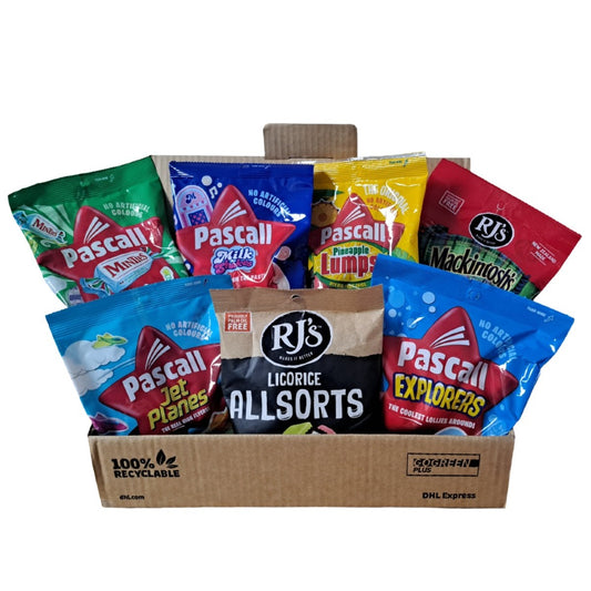 Kiwi Faves Lolly Box assorted New Zealand candy gift box