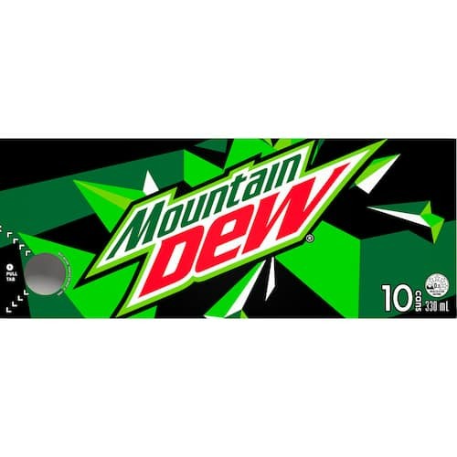 Mountain Dew Original 330ml 10pack