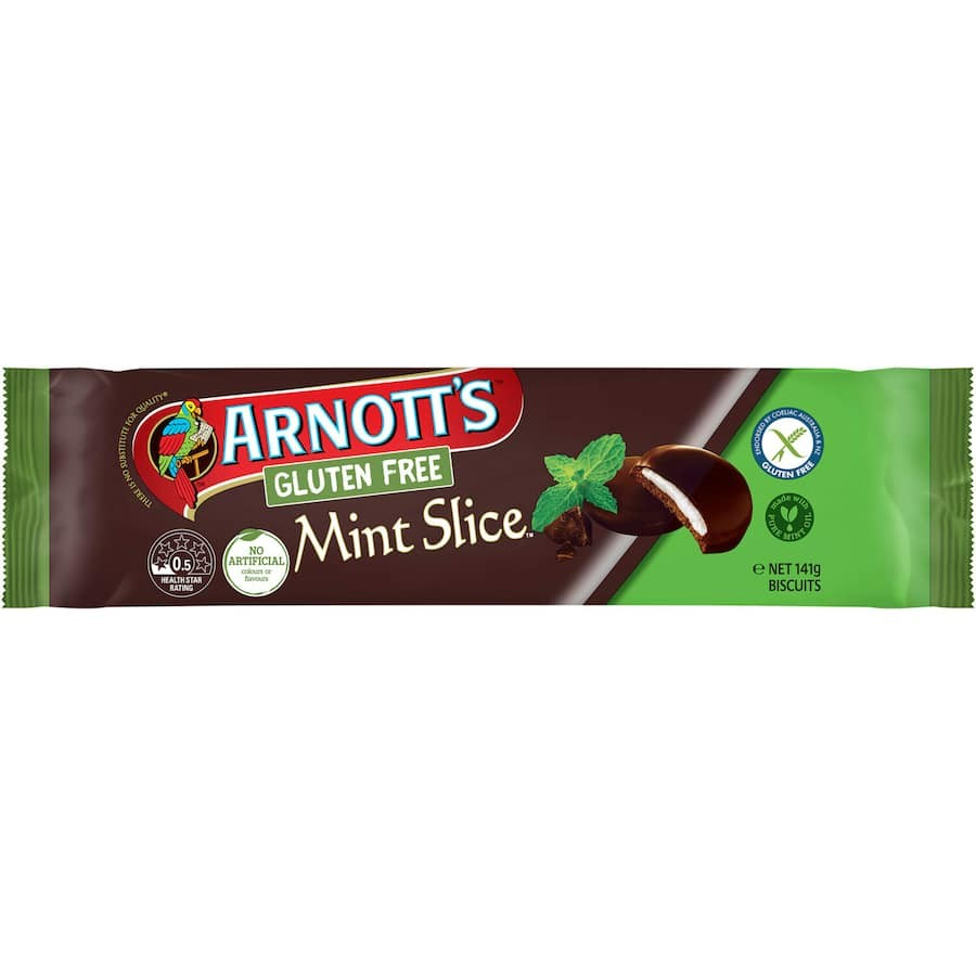 Arnotts Mint Slice Gluten Free 141g