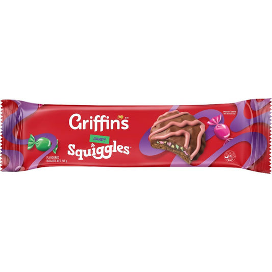 Griffins Candy Squiggles 215g