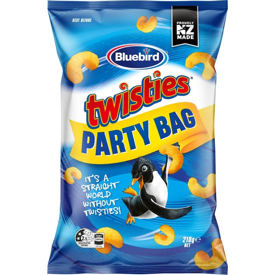 Bluebird Twisties Party Pack 210g