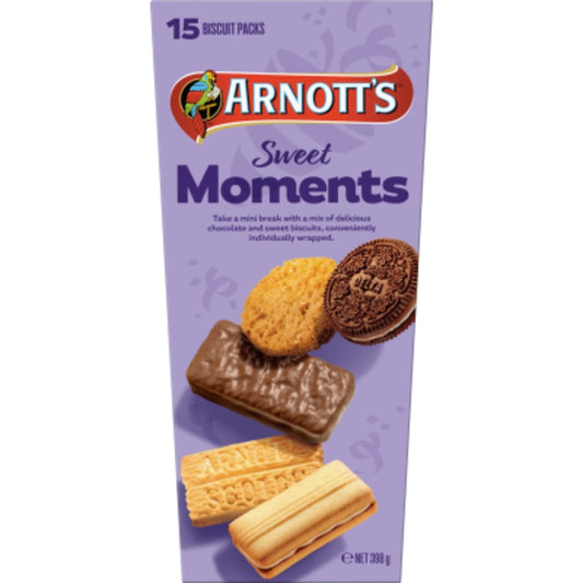 Arnott's Sweet Moments Biscuits 398g