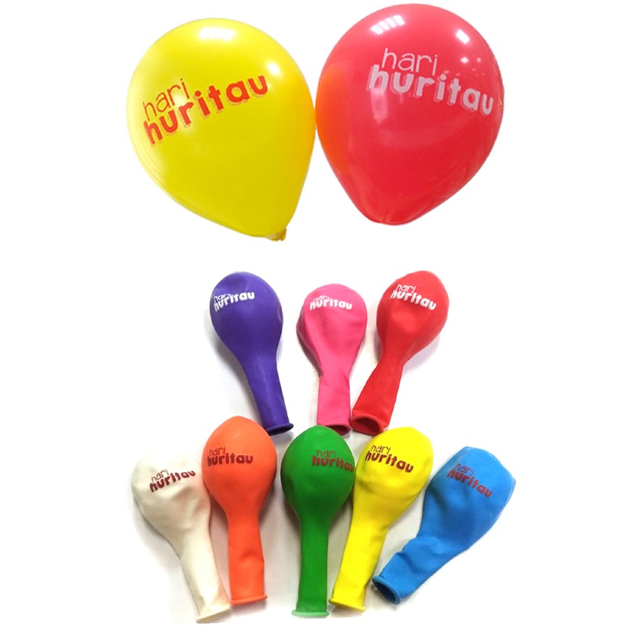 Balloons Hari Huritau 8 pack