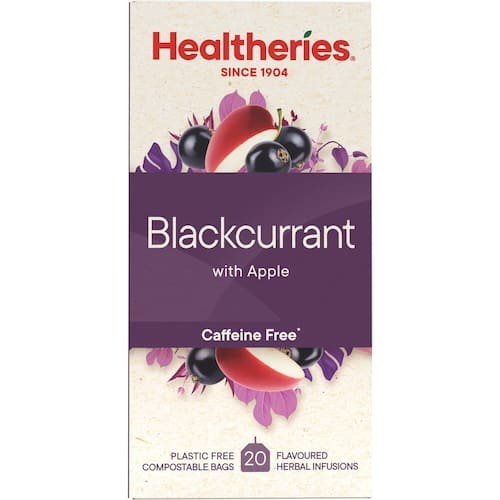 Healtheries Blackcurrant with Apple Tea 20pk