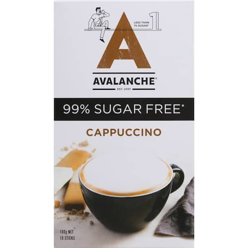 Avalanche 99% Sugar Free Cappuccino 160g
