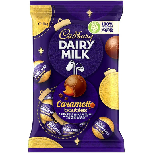 Cadbury Caramello Baubles 114g