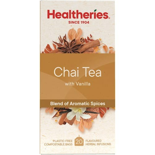 Healtheries Chai Tea with Vanilla 20pk