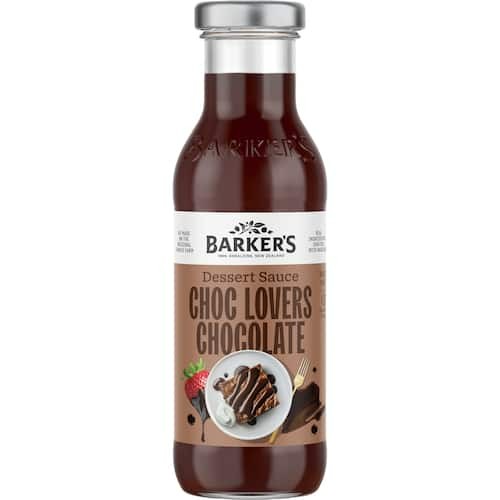 Barkers Choc Lovers Chocolate Sauce 365g