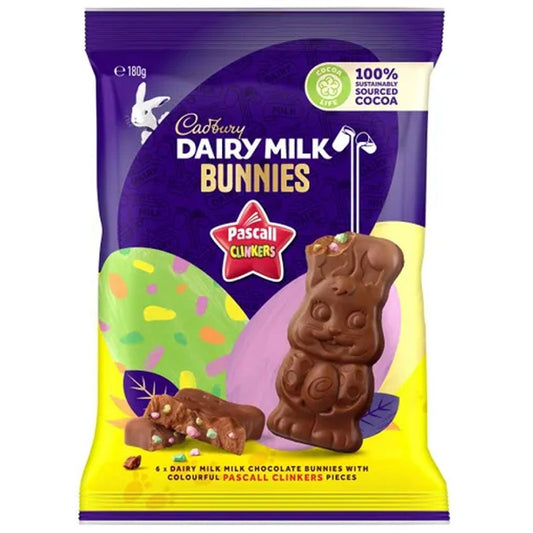 Cadbury Clinkers Easter Bunnies Sharepack 180g