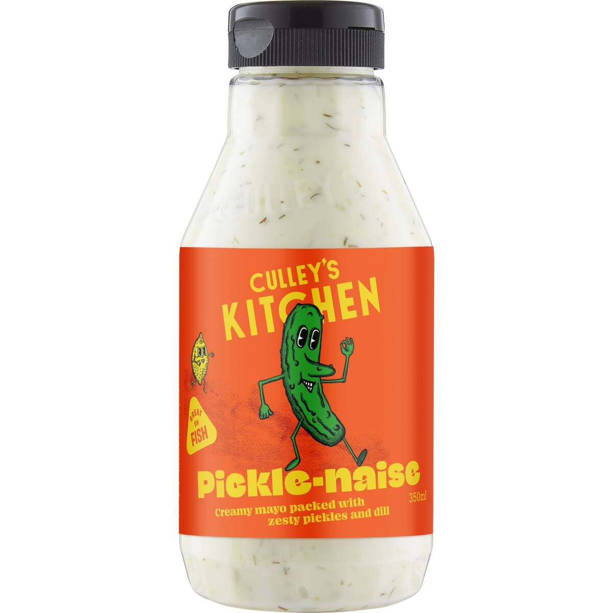 Culley's Kitchen Picklenaise 350mL squeeze bottle showcasing premium zesty pickle-infused mayonnaise made in New Zealand