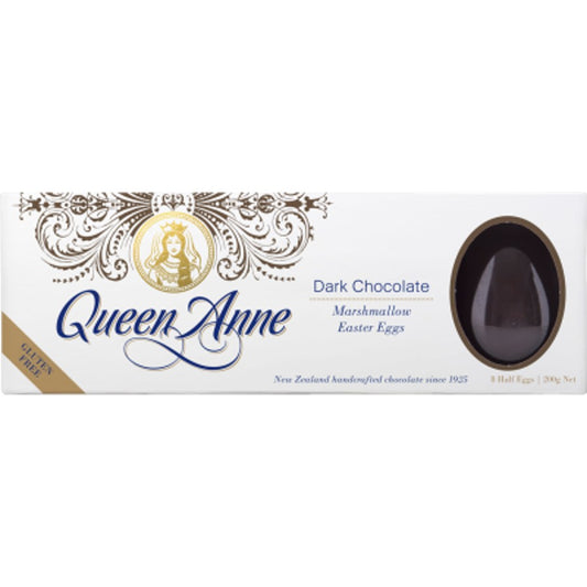 Queen Anne Dark Chocolate Marshmallow Eggs 200g