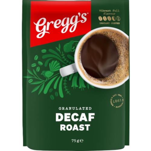 Gregg's Decaf Roast Instant Coffee 75g