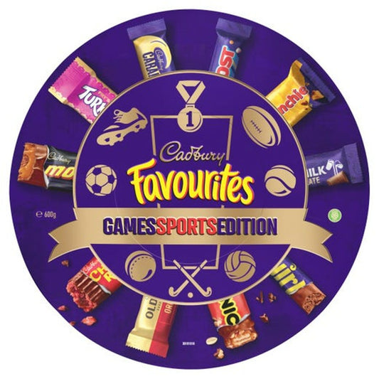 Cadbury Favourites Games Sports Edition 600g