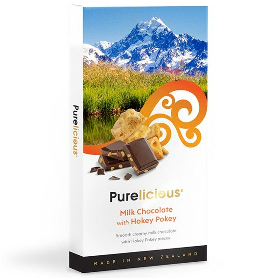 Purelicious Chocolate Hokey Pokey 100g