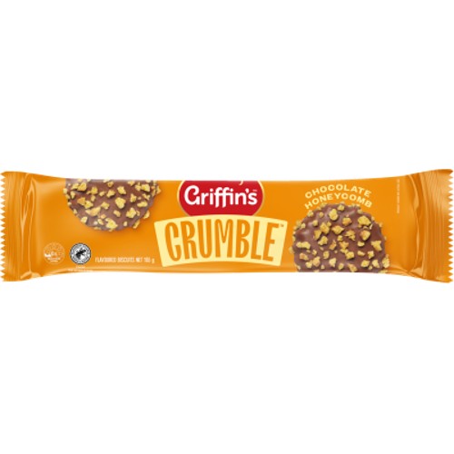 Griffins Cookies Crumble Chocolate Honeycomb 165g