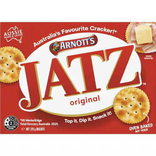 Arnotts Jatz Crackers Original 225g