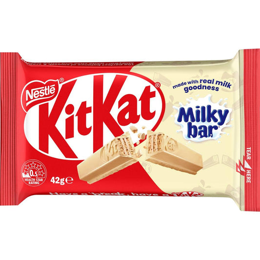 Nestlé Kit Kat Milkybar 4 Finger 42g