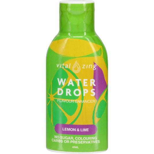 Vital Zing Waterdrops Lemon & Lime 45mL