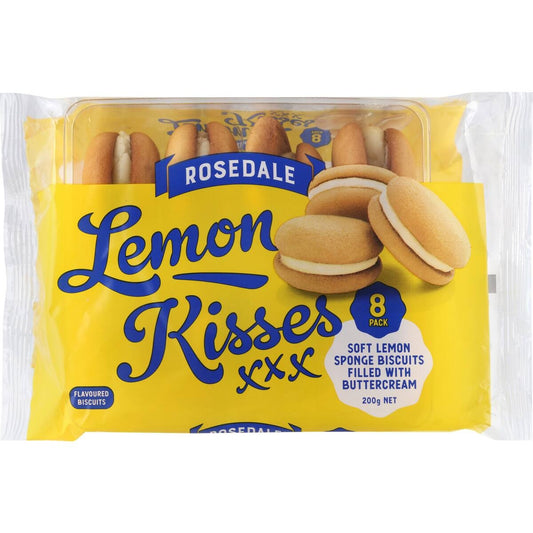 Rosedale Lemon Kisses pkt 8pk