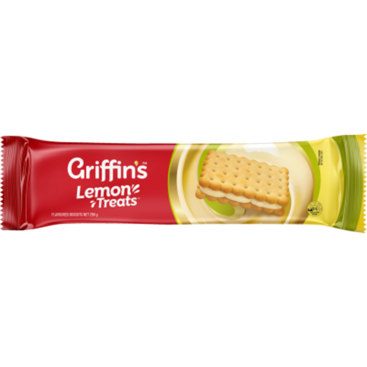 Griffins Creme Filled Lemon Treats 250g