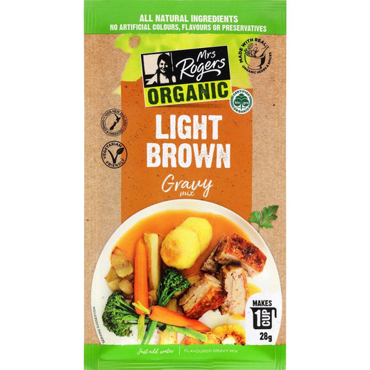 Mrs Rogers Light Brown Gravy 28g