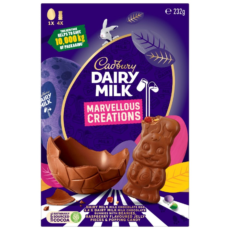 Cadbury Marvellous Creations Bunny Gift Box 232g