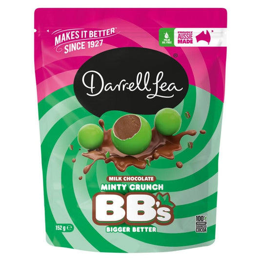 Darrell Lea BB's Minty Crunch 152g